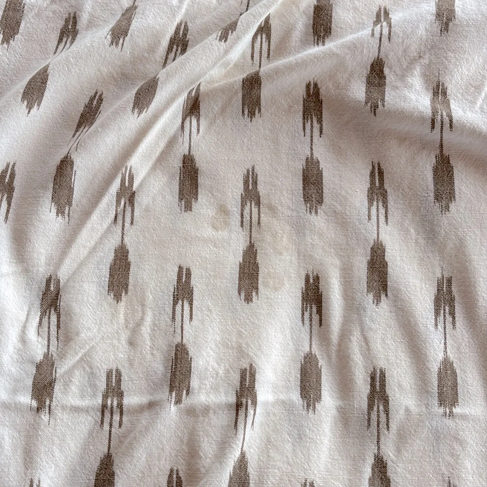 Indian Cotton Ikat Duvet Cover